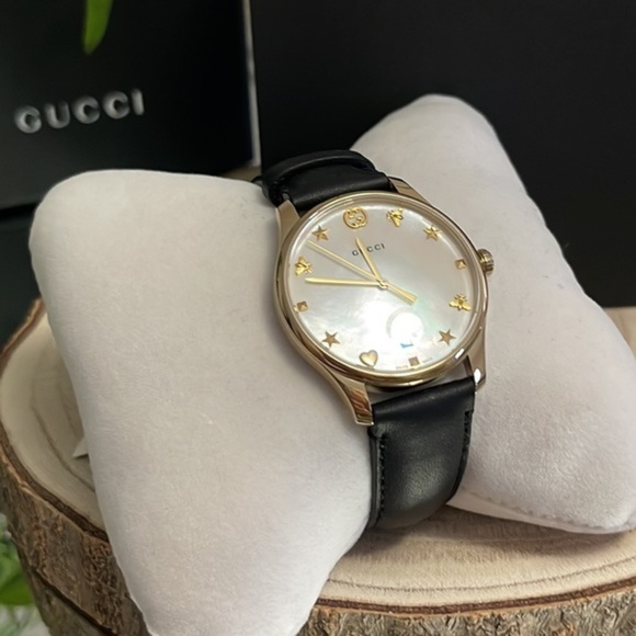 ❤️ ✨G-timeless Mother of Pearl Dial Ladies Watch ✨YA1264044 - Picture 2 of 15